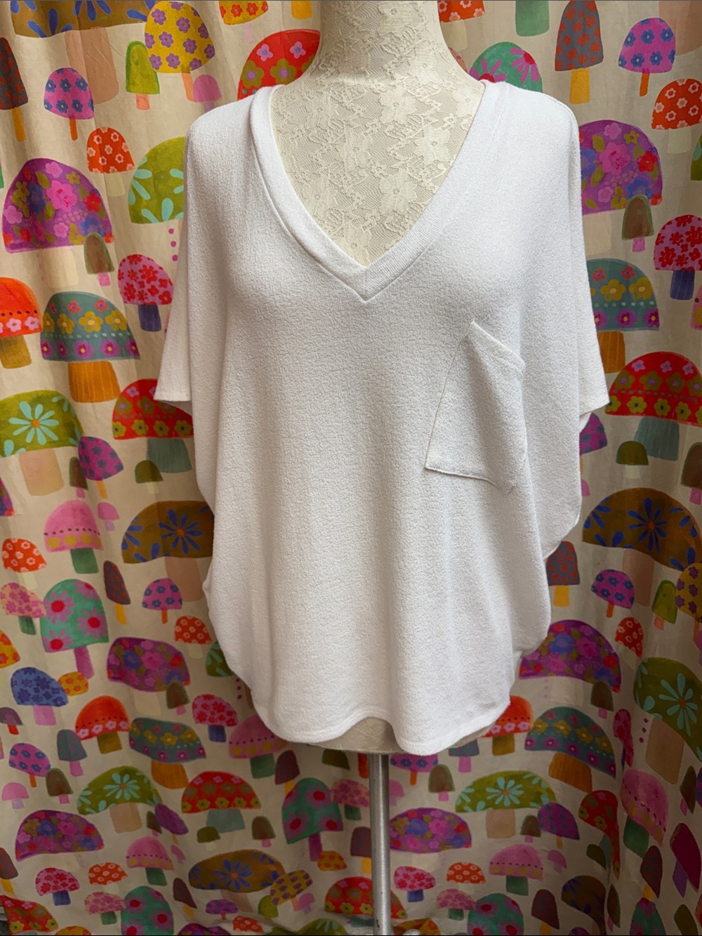 Mahina Batwing Blouse. Medium